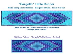 Pattern - Bargello Tablerunner